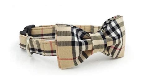 burberry dog collar amazon|burberry bow tie dog collar.